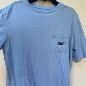 blue vineyard vines short sleeve tee
